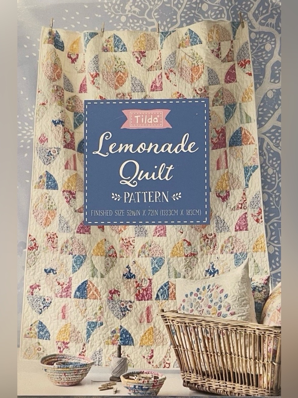 Tilda Lemonade Quilt Pattern Tone Finnanger Cottagecore Quilting